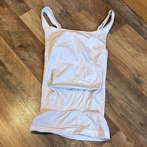 BLANQI White Compression Maternity Tank
